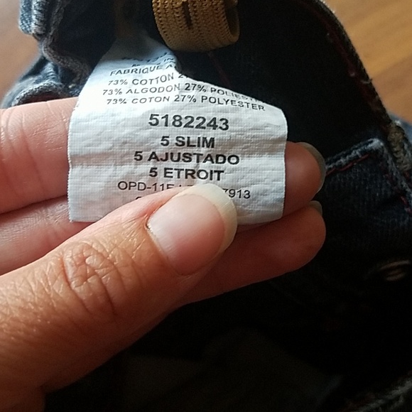 Boys Lee dungarees slim straight jeans - Picture 3 of 4